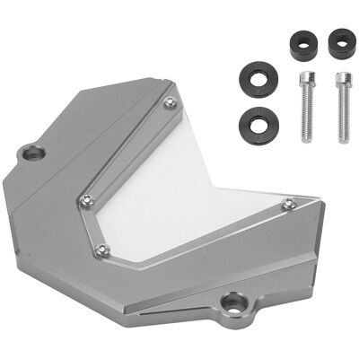 HEAT Motorrad-kettenradabdeckung, Cnc-gefräster Kettenschutz Aus Aluminiumlegierung, Ersatz Für Mt-09 Fz09 2013-2017, Titan, Robuste Kettenradabdeckung, Getriebeschutz, Motorradzubehör. HEAT Motorrad-kettenradabdeckung, Cnc-gefräster Kettenschutz Aus Aluminiumlegierung, Ersatz Für Mt-09 Fz09 2013-2017, Titan, Robuste Kettenradabdeckung, Getriebeschutz, Motorradzubehör.