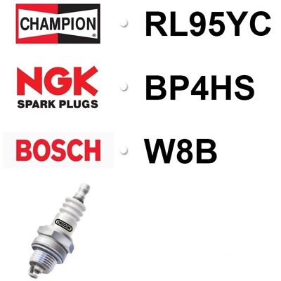 OEM Zündkerze Champion Rl95yc - Ngk Bp4hs - Bosch W8b OEM Zündkerze Champion Rl95yc - Ngk Bp4hs - Bosch W8b