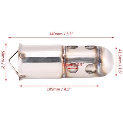 OEM 51-mm-universal-motorradauspuffschalldämpfer Db-killer Geräuschdämpfung Modell 1 - Xif OEM 51-mm-universal-motorradauspuffschalldämpfer Db-killer Geräuschdämpfung Modell 1 - Xif