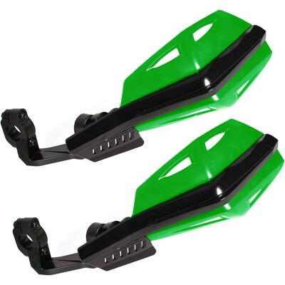 HEAT Motorrad-handschutz 7/8 Zoll (22 Mm) Abs, Sturzsicherer Schutz, Universell Für Motorrad, E-bike, Roller, Grün HEAT Motorrad-handschutz 7/8 Zoll (22 Mm) Abs, Sturzsicherer Schutz, Universell Für Motorrad, E-bike, Roller, Grün