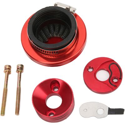 HEAT Vergaser-luftfilteradapter, Roter Ersatz Für 23cc 33cc 43cc Big Foot Goped Blade-scooter HEAT Vergaser-luftfilteradapter, Roter Ersatz Für 23cc 33cc 43cc Big Foot Goped Blade-scooter