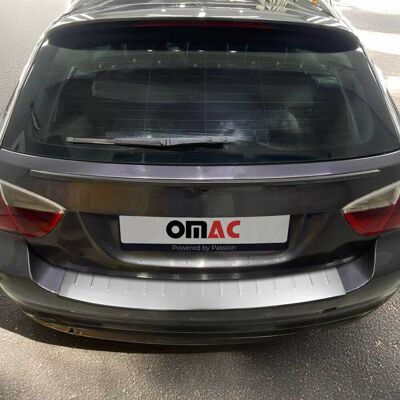 Omac Ladekantenschutz Stoßstangenschutz Für Bmw 3er E91 Touring 2008-2012 Facelift – Edelstahl Chrom Omac Ladekantenschutz Stoßstangenschutz Für Bmw 3er E91 Touring 2008-2012 Facelift – Edelstahl Chrom