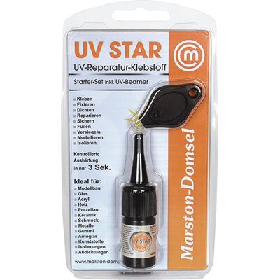 MARSTON-DOMSEL UV Reparatur Klebstoff - 3g - UV-Härtende Kleber für Reparaturen MARSTON-DOMSEL UV Reparatur Klebstoff - 3g - UV-Härtende Kleber für Reparaturen