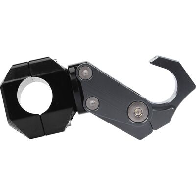 HEAT Universeller 22-mm-lenkerhaken Für Motorräder Von Honda, Kawasaki, Yamaha Und Suzuki, Aus Titan, Robuste Zubehörhalterung HEAT Universeller 22-mm-lenkerhaken Für Motorräder Von Honda, Kawasaki, Yamaha Und Suzuki, Aus Titan, Robuste Zubehörhalterung