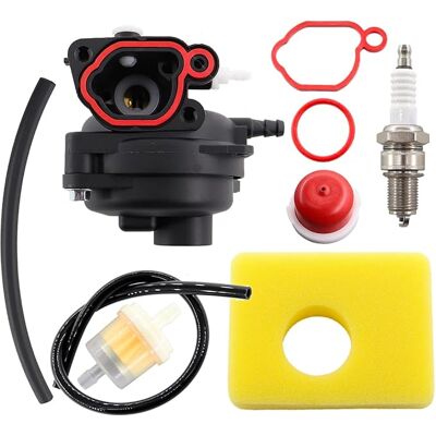 OEM Mchnic Vergaser-reparatursatz Für Briggs & Stratton 300e, 450e, 550e, 575e, 600e Carb Motoren (08p502, 09p602, 125 Cm³, 140 Cm³) Rasenmähermotoren, Inklusive Luftfilter Und Zündkerze OEM Mchnic Vergaser-reparatursatz Für Briggs & Stratton 300e, 450e, 550e, 575e, 600e Carb Motoren (08p502, 09p602, 125 Cm³, 140 Cm³) Rasenmähermotoren, Inklusive Luftfilter Und Zündkerze