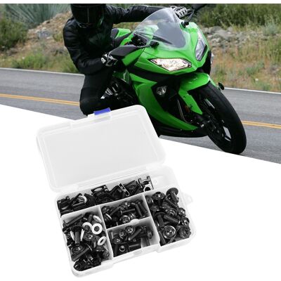 JUTE 177-teiliges Motorradverkleidungsschrauben-set M5 M6, Windschutzscheibenschrauben, Farbige Befestigungselemente, Muttern Und Clips Für Kawasaki, Suzuki, Honda, Ducati, Yamaha, Bmw, Gsxr Motorräder (sc JUTE 177-teiliges Motorradverkleidungsschrauben-set M5 M6, Windschutzscheibenschrauben, Farbige Befestigungselemente, Muttern Und Clips Für Kawasaki, Suzuki, Honda, Ducati, Yamaha, Bmw, Gsxr Motorräder (sc