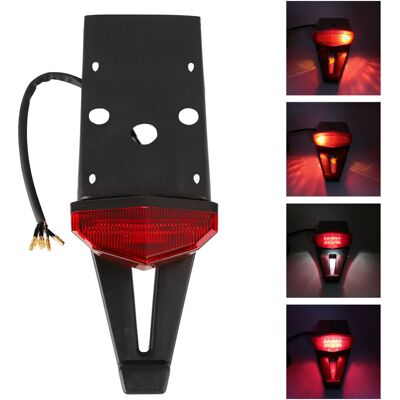 JUTE (exklusiv In Mexiko Erhältlich) Offroad-motorrad-rücklicht Für Kotflügel, Rücklichtmodifikation, Led-bremslicht, Blinker, Rücklicht Für Motorräder (rotes Gehäuse) JUTE (exklusiv In Mexiko Erhältlich) Offroad-motorrad-rücklicht Für Kotflügel, Rücklichtmodifikation, Led-bremslicht, Blinker, Rücklicht Für Motorräder (rotes Gehäuse)