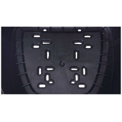 HEAT Universelles Topcase/helmgepäckträger Mit Großem Fassungsvermögen Für Motorräder Und Elektroroller, Weiß, Größe L HEAT Universelles Topcase/helmgepäckträger Mit Großem Fassungsvermögen Für Motorräder Und Elektroroller, Weiß, Größe L