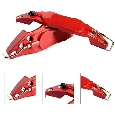 HEAT Universeller, Hochfester Bremssattelschutz Aus Aluminium, Bremssattelschutz Für Autos, Rot, Größe M, Robuste Bremssattelabdeckung HEAT Universeller, Hochfester Bremssattelschutz Aus Aluminium, Bremssattelschutz Für Autos, Rot, Größe M, Robuste Bremssattelabdeckung