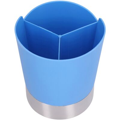 HEAT Strohhalmspender, Blau, Robust, Langlebig, 3 Fächer, Stabil, Vielseitig Einsetzbar, Strohhalmhalter Für Zuhause, Bar, Restaurant HEAT Strohhalmspender, Blau, Robust, Langlebig, 3 Fächer, Stabil, Vielseitig Einsetzbar, Strohhalmhalter Für Zuhause, Bar, Restaurant
