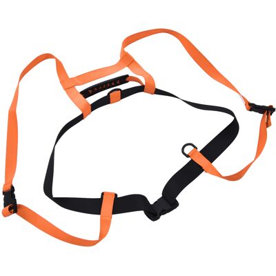 HEAT Kinder-skigurt, Verstellbar, Sicherer Fallschutz, Snowboard-trainingsgurt Mit Traktionsleine, Orange HEAT Kinder-skigurt, Verstellbar, Sicherer Fallschutz, Snowboard-trainingsgurt Mit Traktionsleine, Orange