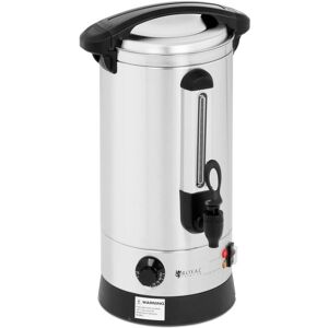 ROYAL CATERING Wasserkocher Edelstahl 8,7 Liter doppelwandig 1500 w Warmhaltefunktion