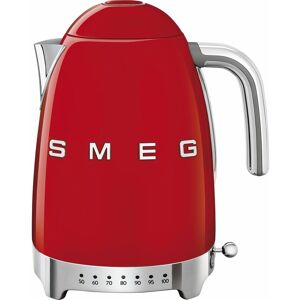 Smeg - Wasserkocher mit Temperaturregelung 1,7l rot