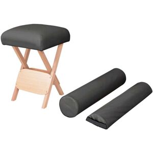 Maisonchic Modell 317940 Massagehocker - Klappbar, Schwarz Maisonchic Modell 317940 Massagehocker - Klappbar, Schwarz