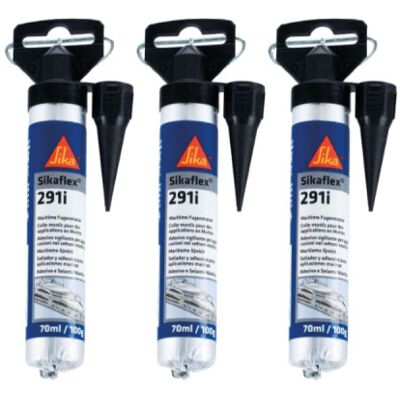 SIKA Marine Dichtstoff-Set - Schwarz - 3x70ml SIKA Marine Dichtstoff-Set - Schwarz - 3x70ml
