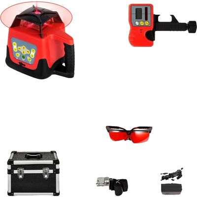 OEM Rotationslaser-nivelliergerät, Hochpräzise Messung, Einfache Bedienung, Roter Strahl 2 OEM Rotationslaser-nivelliergerät, Hochpräzise Messung, Einfache Bedienung, Roter Strahl 2
