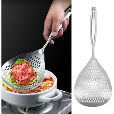 JUTE Fonduesieb, Pfeffersieb Mit Langem Griff, Ölabtropfsieb JUTE Fonduesieb, Pfeffersieb Mit Langem Griff, Ölabtropfsieb
