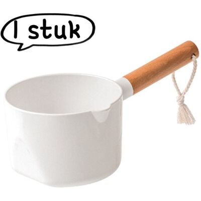 OEM 1 Stück Wasserlöffel Küchenlöffel Mit Verdicktem, Langem Griff Multifunktionaler Wasserlöffel Aus Kunststoff Mit Vertiefung Weiß OEM 1 Stück Wasserlöffel Küchenlöffel Mit Verdicktem, Langem Griff Multifunktionaler Wasserlöffel Aus Kunststoff Mit Vertiefung Weiß
