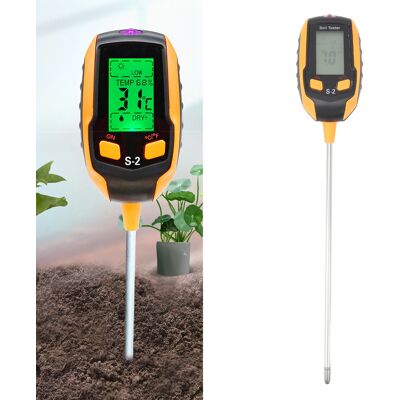 JUTE Hochpräzises 5-in-1-ph-meter, Ein Professionelles Gerät Zur Messung Von Licht, Ph-wert, Temperatur, Luftfeuchtigkeit Und Umgebungsfeuchte. Einsatzgebiete: Gartenbau, Landwirtschaft Sowie Zimmer- Und G JUTE Hochpräzises 5-in-1-ph-meter, Ein Professionelles Gerät Zur Messung Von Licht, Ph-wert, Temperatur, Luftfeuchtigkeit Und Umgebungsfeuchte. Einsatzgebiete: Gartenbau, Landwirtschaft Sowie Zimmer- Und G