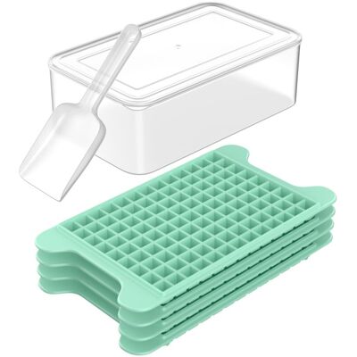OEM 4-teiliges Nugget-eiswürfel-set – Mini-eiswürfelform Mit Aufbewahrungsschale – 117 Formen Pro Set – Leichtes Herauslösen – Crushed-eis-form Mit Behälter OEM 4-teiliges Nugget-eiswürfel-set – Mini-eiswürfelform Mit Aufbewahrungsschale – 117 Formen Pro Set – Leichtes Herauslösen – Crushed-eis-form Mit Behälter