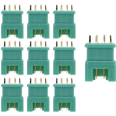 HEAT 10 Stück 13.030 10 Stück 13.031 Mpx Grüner Sechskantstecker Kupfer Vergoldet Nylon Spritzgussmodell Batterieanschluss HEAT 10 Stück 13.030 10 Stück 13.031 Mpx Grüner Sechskantstecker Kupfer Vergoldet Nylon Spritzgussmodell Batterieanschluss