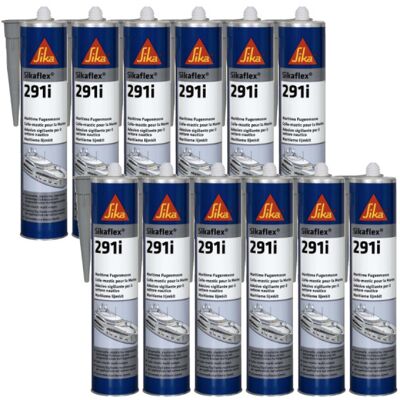 Sika Grau 291i Marine Dichtstoff - 12x300ml - Marine Dichtmittel Sika Grau 291i Marine Dichtstoff - 12x300ml - Marine Dichtmittel