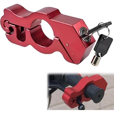 OEM 2 Stück Universelles Motorradbremsschloss: Motorradlenkerschloss Mit Schlüssel, Diebstahlsicherung Für Roller, Motorräder, Sportmotorräder, Mount OEM 2 Stück Universelles Motorradbremsschloss: Motorradlenkerschloss Mit Schlüssel, Diebstahlsicherung Für Roller, Motorräder, Sportmotorräder, Mount