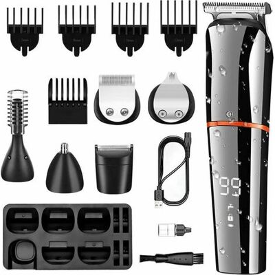 OEM 6-in-1 Schere Und Rasierer, Keramikklingen, Wasserdicht, Schwarz OEM 6-in-1 Schere Und Rasierer, Keramikklingen, Wasserdicht, Schwarz