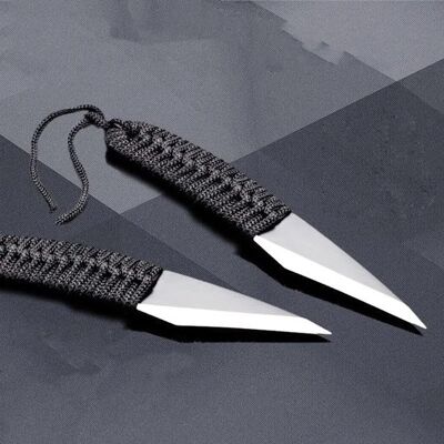 OEM 2 Stück Ent Messer Aus Kohlenstoffstahl Schwarze, Rutschfeste Kordel Abgeschrägte Klinge OEM 2 Stück Ent Messer Aus Kohlenstoffstahl Schwarze, Rutschfeste Kordel Abgeschrägte Klinge