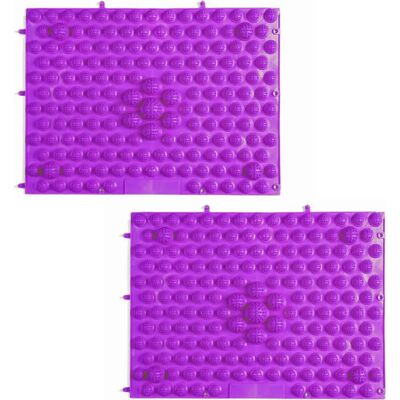 NO BRAND Zweiteiliges Massage-spielmatten-set Für Kinder, Sensorische Spielmatte, Massagematte, Puzzle-bodenmatte, Sensorisches Spielzeug, Lila, Standardversion NO BRAND Zweiteiliges Massage-spielmatten-set Für Kinder, Sensorische Spielmatte, Massagematte, Puzzle-bodenmatte, Sensorisches Spielzeug, Lila, Standardversion