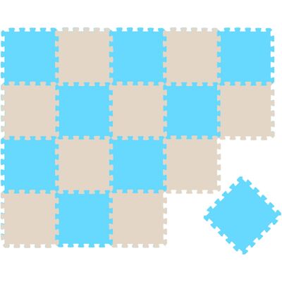 LittleTom - 18‑Stück Puzzle-Schaum - 30x30 cm - Spielmatte LittleTom - 18‑Stück Puzzle-Schaum - 30x30 cm - Spielmatte