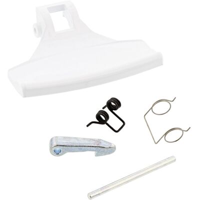 Ersatzteil - Original Weißer Bullaugenknopf - - Faure, Zanussi, Zoppas, Ikea, Zanker, Electrolux, Rosenlew Ersatzteil - Original Weißer Bullaugenknopf - - Faure, Zanussi, Zoppas, Ikea, Zanker, Electrolux, Rosenlew