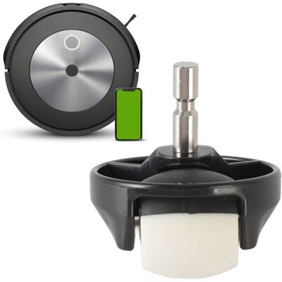 JUTE Universelle Lenkräder Für Alle Vorderräder Der Irobot Roomba-serie JUTE Universelle Lenkräder Für Alle Vorderräder Der Irobot Roomba-serie