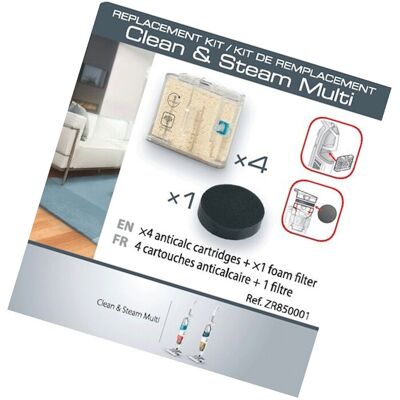 Ersatzteil - Set Aus 4 Anti-kalk-patronen Mit 1 Filter - - Rowenta, Tefal Ersatzteil - Set Aus 4 Anti-kalk-patronen Mit 1 Filter - - Rowenta, Tefal