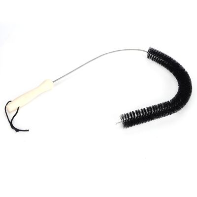 HEAT Flexible Und Faltbare Reinigungsbürste Für Trockner, Waschmaschine, Kühlschrank, Abflussreinigungswerkzeug, Schwarz HEAT Flexible Und Faltbare Reinigungsbürste Für Trockner, Waschmaschine, Kühlschrank, Abflussreinigungswerkzeug, Schwarz
