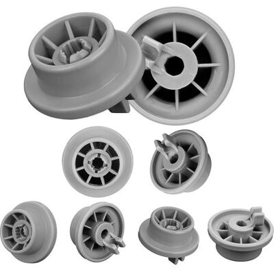 OEM Set Mit 8 Geschirrspülerrollen, Besteckkorb, Universell Passend, Kompatibel Mit Bosch- Und Siemens-geschirrspülern, Unterkorb, Modell 165314 OEM Set Mit 8 Geschirrspülerrollen, Besteckkorb, Universell Passend, Kompatibel Mit Bosch- Und Siemens-geschirrspülern, Unterkorb, Modell 165314