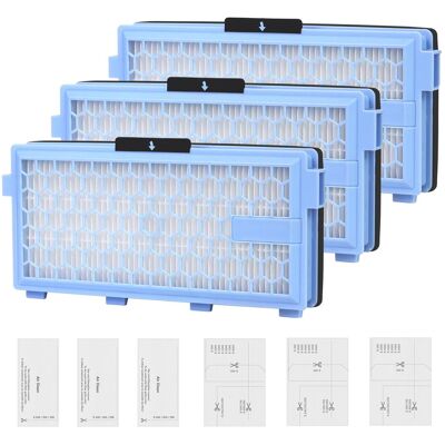 SANS MARQUE 3 Sätze Ersatz Filters Für Miele Compact C1/c2, Complete C2/c3/s8340 S8360/s8380, Guard S1/l1/m1 Staubsauger, 3 Hepa-filter Mit 3 Motorfilter 3 Abluftfilter Für S4000, S5000, S6000 & S8000 Serie SANS MARQUE 3 Sätze Ersatz Filters Für Miele Compact C1/c2, Complete C2/c3/s8340 S8360/s8380, Guard S1/l1/m1 Staubsauger, 3 Hepa-filter Mit 3 Motorfilter 3 Abluftfilter Für S4000, S5000, S6000 & S8000 Serie