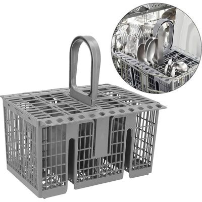 OEM Großer, Universeller Besteckkorb Für Hotpoint-geschirrspüler 99673-8729, C00257140, C00386607, Grau OEM Großer, Universeller Besteckkorb Für Hotpoint-geschirrspüler 99673-8729, C00257140, C00386607, Grau