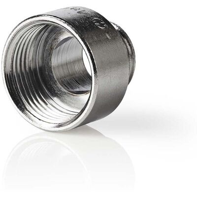 UNBEKANNT Schlauchkupplung 34 12 Metall Silber 387494 UNBEKANNT Schlauchkupplung 34 12 Metall Silber 387494