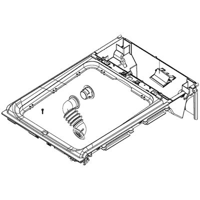 OEM Ersatzteil - Originalrahmen - - Whirlpool, Ignis, Laden, Bauknecht, Indesit, Proline, Far, Ariston Hotpoint, Gorenje, Privileg, Upo, Cylinda, Tegran OEM Ersatzteil - Originalrahmen - - Whirlpool, Ignis, Laden, Bauknecht, Indesit, Proline, Far, Ariston Hotpoint, Gorenje, Privileg, Upo, Cylinda, Tegran