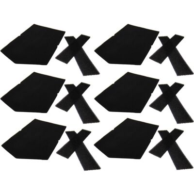 Trade Shop - Filter-set Tür-filter Einfüllring Filter Schaumstoff Für Miele T8000wp Ecocare Supertronic Ecocomfort T8626wp Ecocomfort T8627wp Ecocomfort Ecocare - 6 Stück Trade Shop - Filter-set Tür-filter Einfüllring Filter Schaumstoff Für Miele T8000wp Ecocare Supertronic Ecocomfort T8626wp Ecocomfort T8627wp Ecocomfort Ecocare - 6 Stück