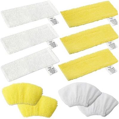 SANS MARQUE Set Mit 2 Runden Metall- Und Nylonbürsten Für Kärcher Sc1-5 Ctk10 Dampfreiniger SANS MARQUE Set Mit 2 Runden Metall- Und Nylonbürsten Für Kärcher Sc1-5 Ctk10 Dampfreiniger