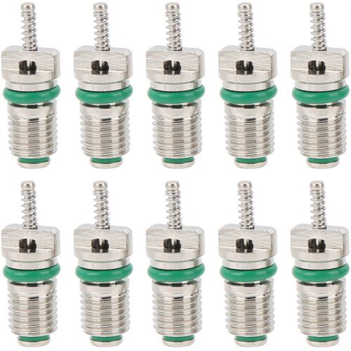 EJ.LIFE Akozon Klimaanlagen-Ventileinsatz, A/C R134A Hochdruckbeständiger Kältemittelventileinsatz Nadeln für R134A Kältemittel.