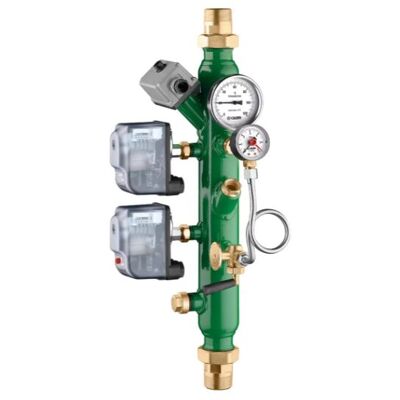 Caleffi Instrumenten- und Zubehörsammler - Doppel Druckschalter Caleffi Instrumenten- und Zubehörsammler - Doppel Druckschalter