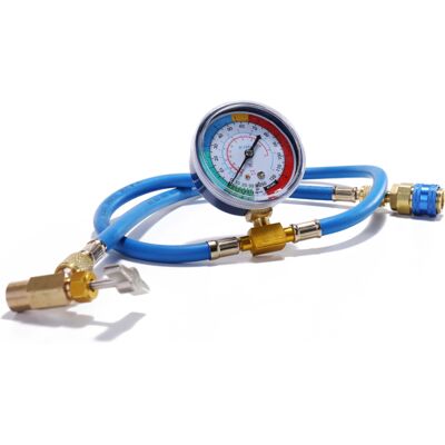 OEM R134a-kältemittel-nachfüllset Für Kfz-klimaanlagen, Schlauch Und Manometer OEM R134a-kältemittel-nachfüllset Für Kfz-klimaanlagen, Schlauch Und Manometer
