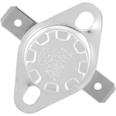 HEAT Stück Thermostatschalter Ksd301 Thermostat 250v 15a Normal Geschlossener Temperaturregler 125℃ HEAT Stück Thermostatschalter Ksd301 Thermostat 250v 15a Normal Geschlossener Temperaturregler 125℃