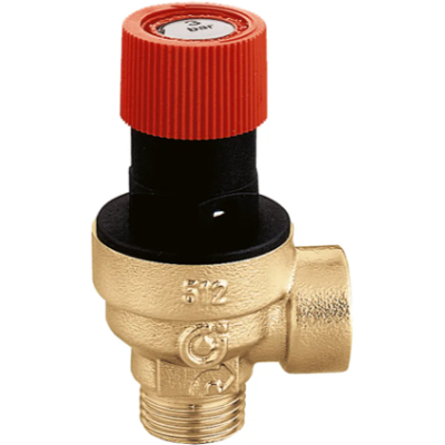 CALEFFI Sicherheitsventil 514480 - 1/2 Zoll 8 Bar männlich/weiblich CALEFFI Sicherheitsventil 514480 - 1/2 Zoll 8 Bar männlich/weiblich