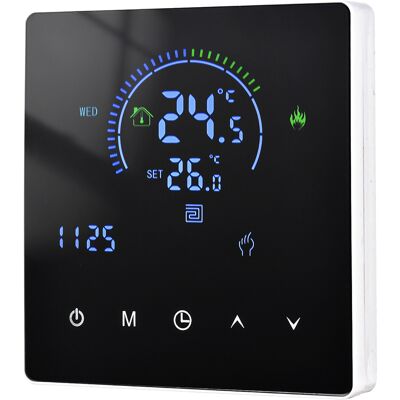 OEM Intelligenter Thermostat Für Warmwasserbereiter Mit Lcd-display, Programmierbar Für 5+2 Wochen, Standardausführung 90–240 V OEM Intelligenter Thermostat Für Warmwasserbereiter Mit Lcd-display, Programmierbar Für 5+2 Wochen, Standardausführung 90–240 V