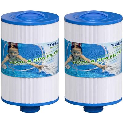 SANS MARQUE Toread Ersatz Für Spa-filter Unicel 6ch-940, Pww50p3 (nicht Pww50p4), Filbur Fc-0359, 817-0050, 25252, 03fil1400, 1 1/2 Zoll Sae Gewinde Schraube In Filter, 2 Stück SANS MARQUE Toread Ersatz Für Spa-filter Unicel 6ch-940, Pww50p3 (nicht Pww50p4), Filbur Fc-0359, 817-0050, 25252, 03fil1400, 1 1/2 Zoll Sae Gewinde Schraube In Filter, 2 Stück