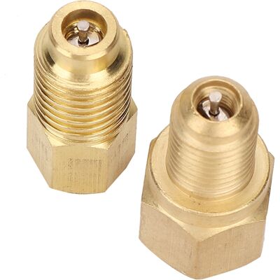 HEAT 2 X 1/4 Sae Auf 1/2 Acme Adapterstücke Für R134a Kfz-klimaanlagen, Verbindungskupplung, 2-teiliges Set HEAT 2 X 1/4 Sae Auf 1/2 Acme Adapterstücke Für R134a Kfz-klimaanlagen, Verbindungskupplung, 2-teiliges Set